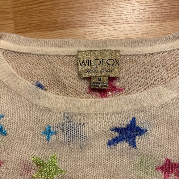 Wildfox White Label NIGHTTIME LENON SWEATER Sz Medium - Picture 5 of 5